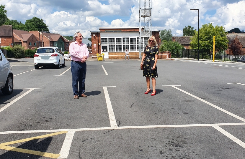 Empty car park